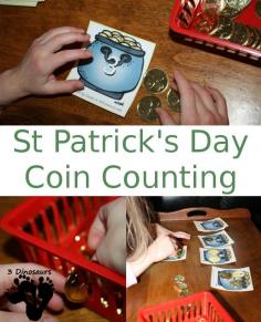 
                    
                        Free St. Patrick's Day Coin Counting Printable: Numbers 1 to 20 & coins - 3Dinosaurs.com
                    
                
