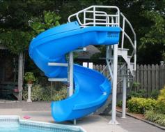 
                    
                        SR SMITH, pool slides and other pool accessories and games, made in Canby, Oregon. (O / USA)
                    
                