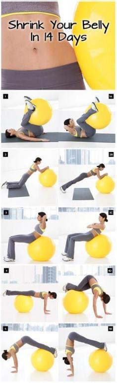 
                    
                        Do these consistently for help tightening your core.
                    
                