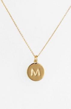 Kate Spade New York 'One In A Million' Initial Pendant Necklace | Nordstrom Anniversary Sale