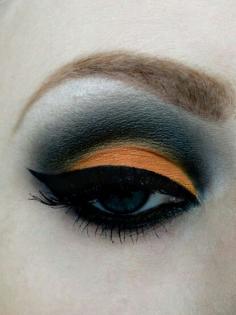 Orange, cat eye