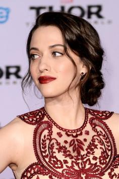 
                    
                        Always loving this red carpet beauty look from Kat Dennings
                    
                