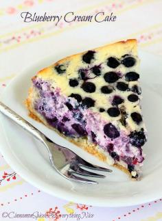 
                    
                        Blueberries and Cream Cake
                    
                