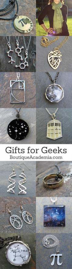 
                    
                        Science & math jewelry. Stuff for geeks with taste.
                    
                