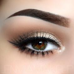 JenMia Makeup @jenmiamakeup | Websta Anastasia Beverly Hills, Gold eyeshadow, wearable look.