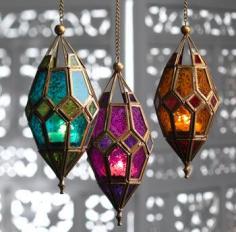 
                    
                        Moroccan Hanging Glass Lantern by TheBlankDesigns on Etsy
                    
                
