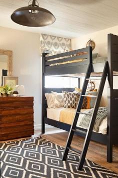 
                    
                        Lovely kids room with bunk beds. Stylish and functional!
                    
                