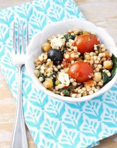 
                    
                        Greek Couscous Side-Dish Salad {Sugar-free, Vegetarian}
                    
                