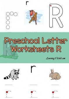 
                    
                        Here are some free preschool Letter Worksheets for the letter r. These are sure to help your preschooler with their preschool letter recognition.
                    
                