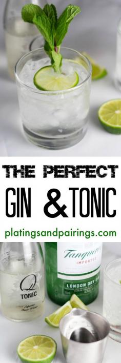 
                    
                        Simply put - This is the PERFECT Gin & Tonic
                    
                