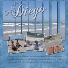 
                    
                        leuk idee voor strandfoto's  Layout: San Diego - scrapbook.com
                    
                