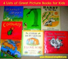 6 lists of great picture books for summer reading to kids