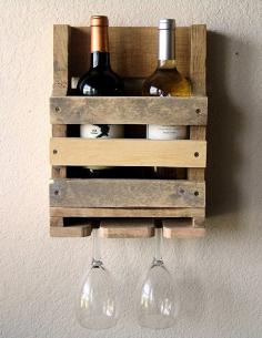 DIY  wine rack