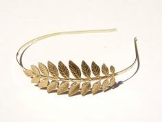 
                    
                        Greek Goddess,Gold leaved headband, Gold Floral headband, Leaves Headband, Bridal head piece, bridesmaid, fairy, goddess, fantasy crown on Etsy, $39.90
                    
                