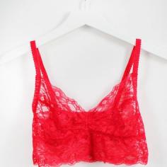 
                    
                        Lace Trim Bralette
                    
                