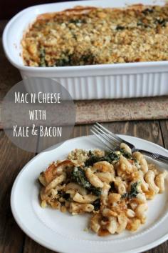 
                    
                        Mac n Cheese with Bacon and Kale 396 calories and 10 weight watchers points plus
                    
                