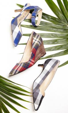 
                    
                        Fun plaid heels and wedges by Sole Society
                    
                