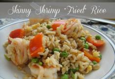 Healthy Eating | Recipes. Healthy Shrimp Fried Rice Recipe from Skinny Moms Kitchen.  See all these great recipes and food ideas.  Come to http://v.gd/RpRgY9