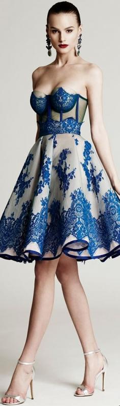 Absolutely loving the pattern on this #Cocktail #Dress. #Fashion #Style #Design #Beauty