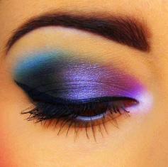 cool make up | Cool eye makeup | Makeup