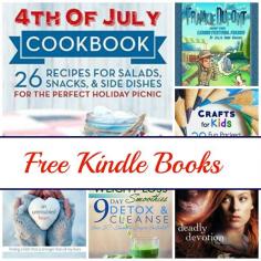 
                    
                        Free Kindle Book List: 4th of July Cookbook, Crafts for Kids, An Untroubled Heart, and More
                    
                