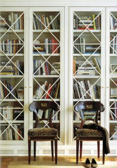 {chic bookcases}