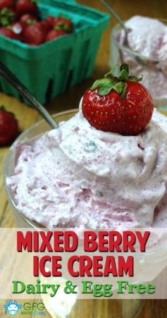 
                    
                        Mixed Berry Ice Cream (Dairy  Egg Free)
                    
                