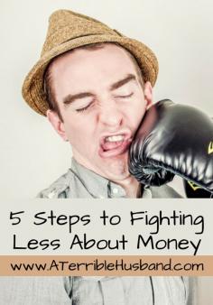 
                    
                        Money issues are are the number one cause of marriage problems in North Amercia. Here are 5 steps to fight less in your house.
                    
                