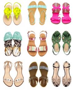 Summer sandals: I want them all