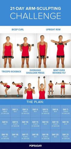 21-day arm plan #workout #arm