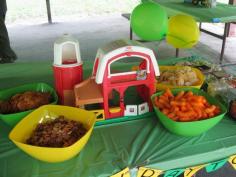 Farm/Tractor Birthday Party Ideas | Photo 2 of 14 | Catch My Party