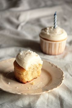 
                    
                        This reliable, light, and moist vanilla cupcake recipe took me two years to track down. It&#39;s a keeper.
                    
                