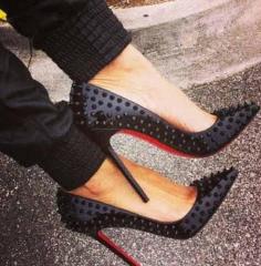 So Cheap!! $115 Christian Louboutin Shoes #Christian #Louboutin #Shoes discount site!!Check it out!! Christian Louboutin Shoes, CL Boots, Red Bottom Shoes, Red High Heels