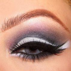 Light grey eyes!!! #beautiful #makeup #eyeshadow #beauty