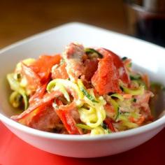 
                    
                        Smoked Salmon Alfredo Zoodles - Feed Your Soul Too
                    
                
