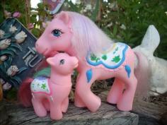 
                    
                        Pink Circus Pony and Baby set: Lady and Tiny ...
                    
                