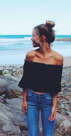 off the shoulder top.  JC STYLE