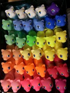 
                    
                        Rainbow of Dollar General newborn babies ...  These are adorable!!!  Love them even if they are Fakies ...
                    
                