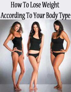 How to maintain healthy weight according to your body type.