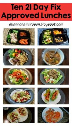 lunch ideas