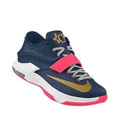 
                    
                        Nike Midnight Navy/Hyper Pink/Metallic Gold Golden Cure KD 7 iD Men&#39;s Basketball Shoes-$195.00
                    
                