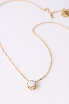 gold white opal necklace  #opals #opalsau #opalsaustralia