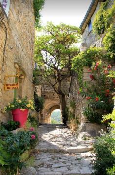 Picturesque village of Crestet, Vaucluse, France by Jean
