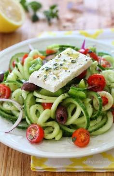 
                    
                        Who needs lettuce? This Greek salad is fresh and crisp – the perfect, light summer salad!
                    
                