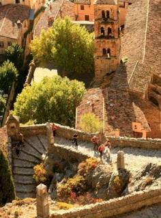 Moustiers Sainte-Marie, Alpes de Haute Provence, France.