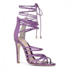 
                    
                        Designer Violet High Heels Extreme Strips Casual Shoes
                    
                