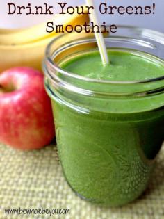 
                    
                        Drink Your Greens! Smoothie. This tastes too good to be true!
                    
                