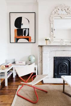 classic fireplace | Erin Hiemstra @ Apartment 34
