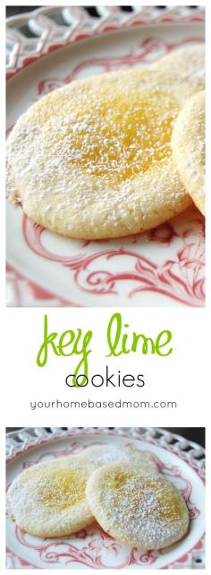 Cookie Recipes | Key Lime Cookies