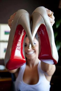 LOVE Christain Louboutin I need to get married in these shoes!!!